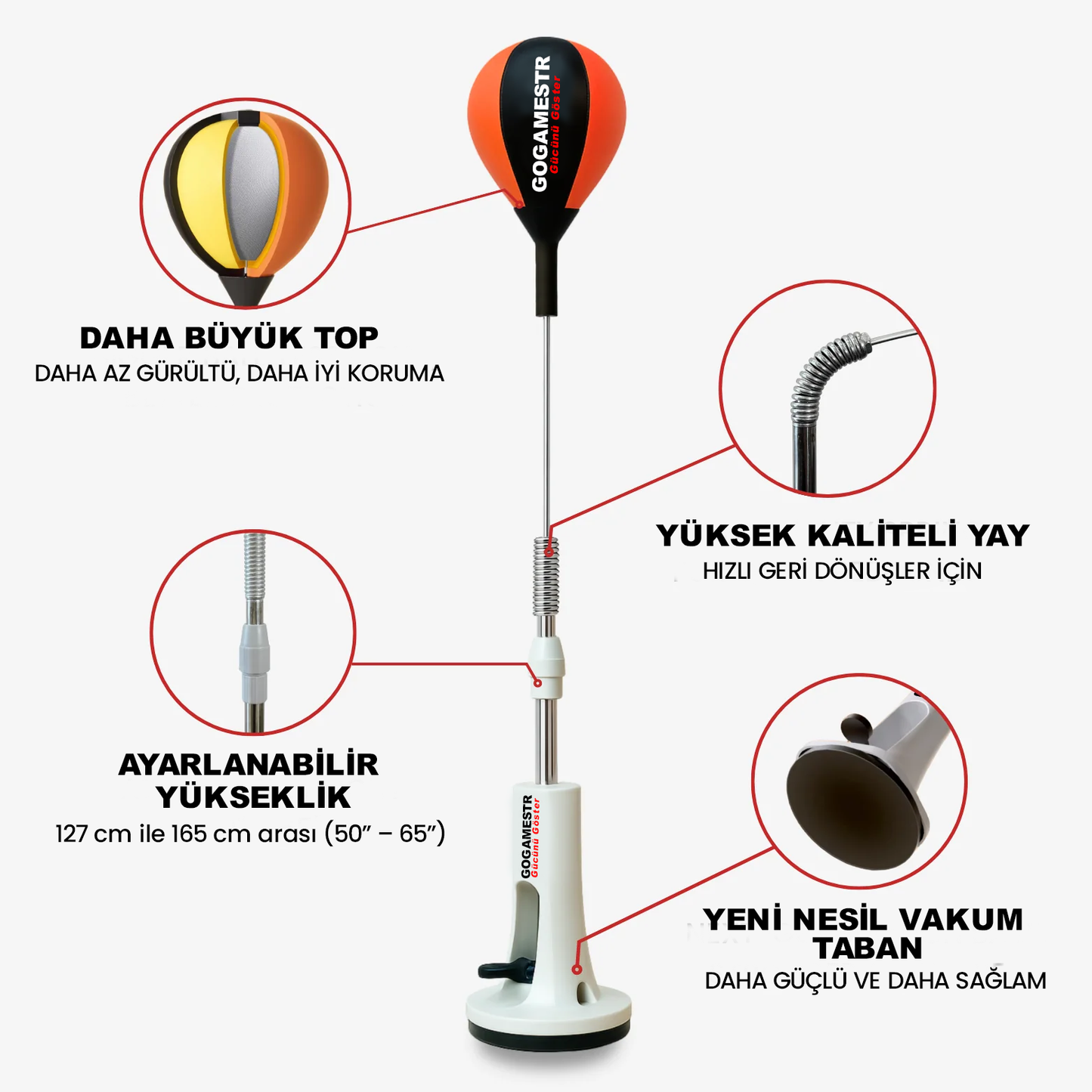 GOGAMESTR® BOKS STANDI